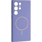 Чохол DK Luxury Silicone Case with MagSafe для Samsung Galaxy S24 Ultra Elegant Purple