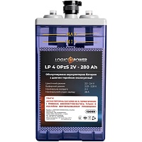 Аккумулятор LogicPower FLA OPzS 2V (2V/280Ah/560Wh) (15009)