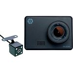 Автомобільний відеореєстратор Globex GE-203W DualCam (+ камера заднього виду)