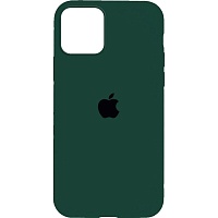 Чехол Silicone Case для Apple iPhone 15 Pro Max Forest Green AA
