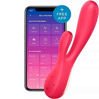 Смарт-вибратор кролик Satisfyer Mono Flex Red (SO3900)