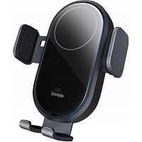 Автодержатель с беспроводной зарядкой Baseus LightChaser Electric Car Mount Black (C40355900121-00) Автодержатель с беспроводной зарядкой Baseus LightChaser Electric Car Mount Black (C40355900121-00)