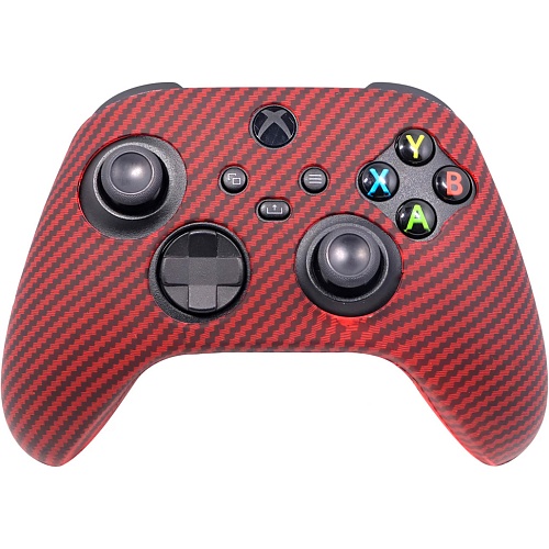 Чехол на геймпад Dobe Silicone Case для Xbox Series X/S Controller Red Carbon