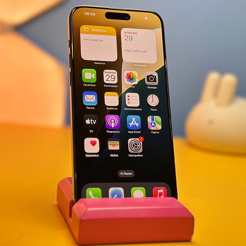 Смартфон Apple iPhone 15 Pro Max 256GB Black Titanium (7860) Б/У