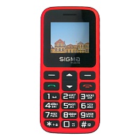 Мобильный телефон Sigma mobile Comfort 50 HIT2020 (Red) UA-UCRF