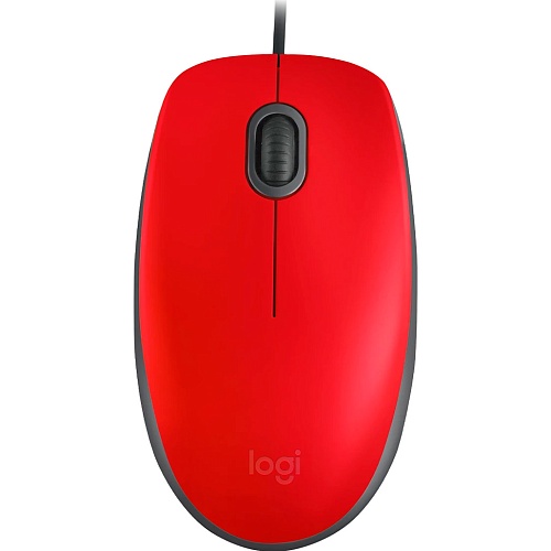 Миша Logitech M110 Silent Red (910-006759) UA - придбати в Дніпрі, Україні: ціна, характеристики | інтернет-магазин TOUCH
