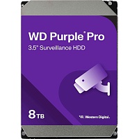 Жесткий диск 3.5" WD Purple Pro 8TB SATA 256MB (WD8002PURP)