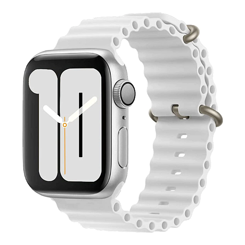 Ремешок Ocean Band для Apple Watch 42/44/45/46/49mm White