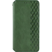 Чохол-книжка Rubic Leather Case для Redmi Note 13 Pro 5G/ Poco X6 5G Green - придбати в Дніпрі, Україні: ціна, характеристики | інтернет-магазин TOUCH Чохол-книжка Rubic Leather Case для Redmi Note 13 Pro 5G/ Poco X6 5G Green - придбати в Дніпрі, Україні: ціна, характеристики | інтернет-магазин TOUCH