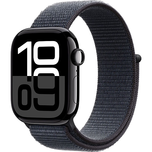 Смарт-годинник Apple Watch Series 10 GPS 42mm Jet Black Aluminum Case with Ink Sport Loop (MWWG3) - придбати в Дніпрі, Україні: ціна, характеристики | інтернет-магазин TOUCH