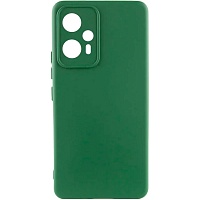 Чехол Epic Lakshmi Full Camera Silicone Cover для Poco F5 / Redmi Note 12 Turbo Dark Green