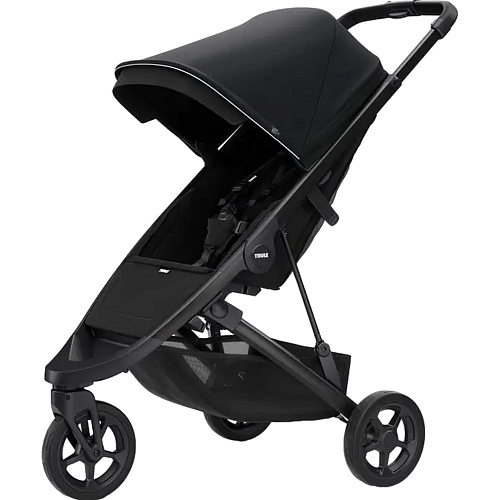 Дитяча коляска Thule Spring Midnight Black on Black (11000025) - придбати в Дніпрі, Україні: ціна, характеристики | інтернет-магазин TOUCH