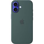 Чехол Apple Silicone Case with MagSafe для iPhone 16 Lake Green (MYY83ZM/A)