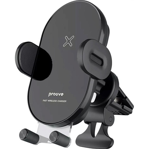 Автодержатель с беспроводной зарядкой Proove Rounded Energy 15W (WHRE15010001)