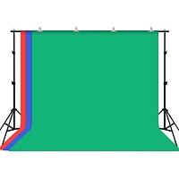 Фон хромакей з тримачем Puluz Stand Backdrop Crossbar Bracket Kit 3x2m Red/Blue/Green (PKT5205) - придбати в Дніпрі, Україні: ціна, характеристики | інтернет-магазин TOUCH