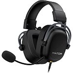 Игровые наушники Hator Hypergang 2 USB 7.1 Signature Edition Titanium (HTA-945)