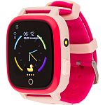 Дитячий водонепроникний смарт-годинник AmiGo GO005 4G WIFI Thermometer Pink