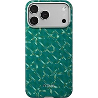 Чохол Pitaka Ultra-Slim Monogram для Apple iPhone 17 Pro Max Gold/Green (KI1701PTKP) - придбати в Дніпрі, Україні: ціна, характеристики | інтернет-магазин TOUCH