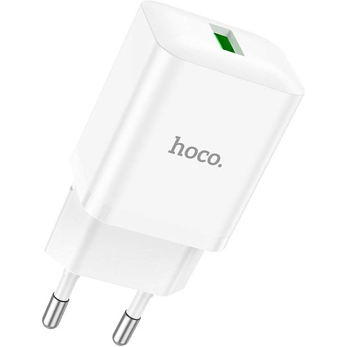 Сетевое зарядное устройство Hoco N26 QC3.0 White 