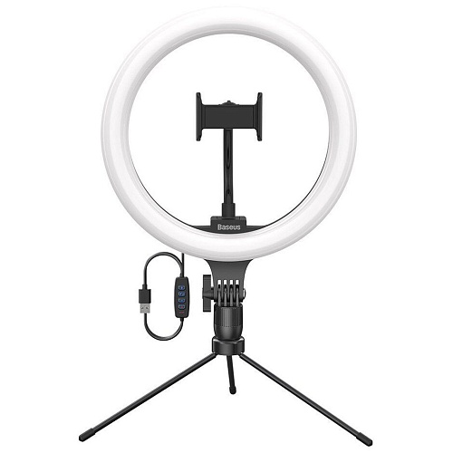 Кольцевая LED лампа Baseus Live Stream Holder Table Stand (CRZB10-A01)