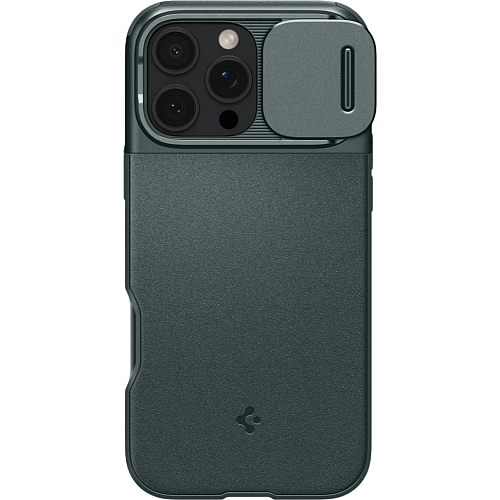 Чехол Spigen Optik Armor MagFit with MagSafe для iPhone 16 Pro Abyss Green (ACS08150)