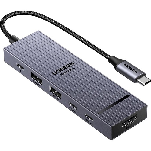 USB-хаб Ugreen Revodok Pro 6in1 (CM818/45363)