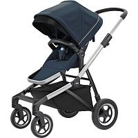 Детская коляска Thule Sleek Aluminum/Navy Blue (11000005) Детская коляска Thule Sleek Aluminum/Navy Blue (11000005)