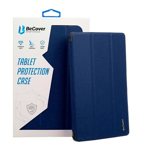 Чохол-книжка BeCover Smart Case для Lenovo Tab M10 Plus TB-125F (3rd Gen) Deep Blue (708302) - придбати в Дніпрі, Україні: ціна, характеристики | інтернет-магазин TOUCH