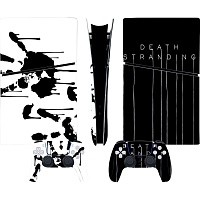 Наклейки для консоли DK Console Skin Sticker Death Stranding для PS5 Slim Digital (0480)