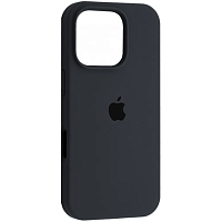 Чехол Silicone Case для Apple iPhone 16 Pro Max Dark Gray AA Чехол Silicone Case для Apple iPhone 16 Pro Max Dark Gray AA