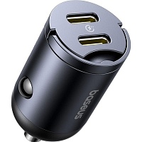 Автомобильное зарядное устройство Baseus Tiny Star Mini 30W Black (C00035001121-03)