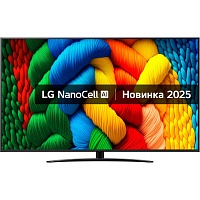 Телевизор LG NanoCell AI 81 86" UHD 4K (86NANO81A6A) UA
