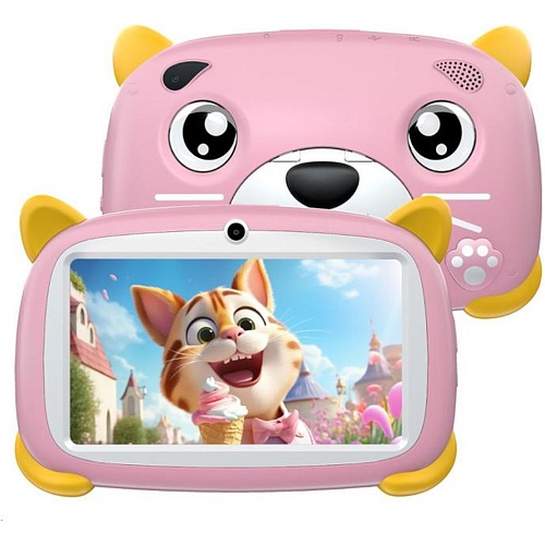 Планшет Doogee Tab U7 Kids 2/32GB WI-FI Cotton Candy Pink Global EU - придбати в Дніпрі, Україні: ціна, характеристики | інтернет-магазин TOUCH Планшет Doogee Tab U7 Kids 2/32GB WI-FI Cotton Candy Pink Global EU - придбати в Дніпрі, Україні: ціна, характеристики | інтернет-магазин TOUCH