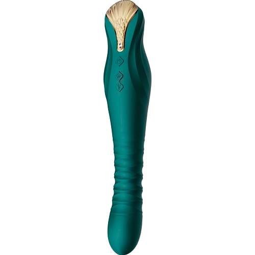 Вибратор Zalo King Turquoise Green (SO6655)