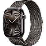 Смарт-годинник Apple Watch Series 10 GPS + Cellular 46mm Slate Titanium Case with Slate Milanese Loop S/M (MC7R4)