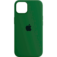 Чехол Silicone Case для Apple iPhone 14 Plus (Virid Green) AA