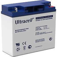 Аккумулятор Ultracell UCG22-12 GEL 12V (12V/22Ah/264Wh) Аккумулятор Ultracell UCG22-12 GEL 12V (12V/22Ah/264Wh)