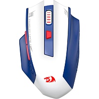 Мышь Redragon Wireless Gaming Mouse G62-WB White and Blue Мышь Redragon Wireless Gaming Mouse G62-WB White and Blue