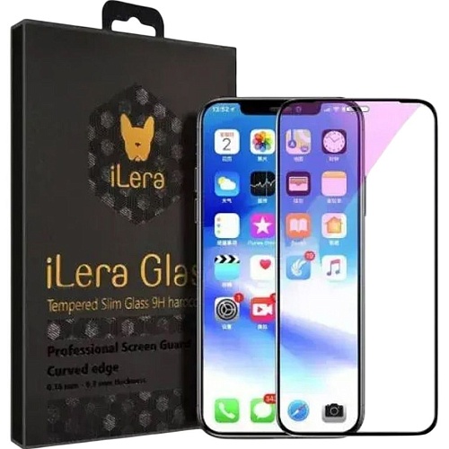 Защитное стекло iLera 3D Antibacterial Full Cover Tempered Glass для Apple iPhone Xs Max/11 Pro Max (IECLGI111X65BI)