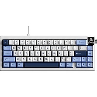 Клавіатура Ajazz AK650 Sea Salt Switch White/Blue (AK650-SS-BWB) - придбати в Дніпрі, Україні: ціна, характеристики | інтернет-магазин TOUCH Клавіатура Ajazz AK650 Sea Salt Switch White/Blue (AK650-SS-BWB) - придбати в Дніпрі, Україні: ціна, характеристики | інтернет-магазин TOUCH