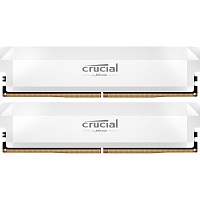 Модуль памяти DDR5 Crucial 2x16GB 6000MHz Pro OC White (CP2K16G60C36U5W)