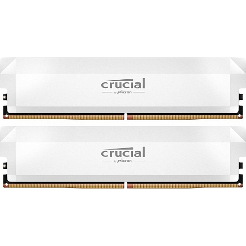 Модуль пам'яті DDR5 Crucial 2x16GB 6000MHz Pro OC White (CP2K16G60C36U5W) - придбати в Дніпрі, Україні: ціна, характеристики | інтернет-магазин TOUCH