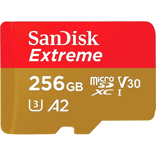 Карта пам'яті SanDisk microSDXC 256GB UHS-I U3 Extreme A2 V30 (SDSQXAV-256G-GN6GN) - придбати в Дніпрі, Україні: ціна, характеристики | інтернет-магазин TOUCH Карта пам'яті SanDisk microSDXC 256GB UHS-I U3 Extreme A2 V30 (SDSQXAV-256G-GN6GN) - придбати в Дніпрі, Україні: ціна, характеристики | інтернет-магазин TOUCH
