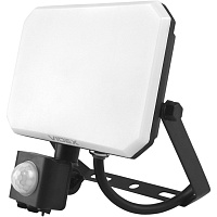 Светодиодный прожектор Videx F3 с датчиком движения и освещенности 30W 5000K Black (VLE-F3-0305B-S)