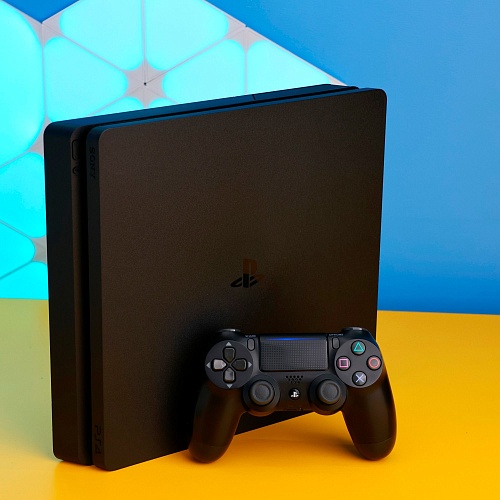 Игровая консоль Sony PlayStation 4 Slim CUH-2116A B01Y 500GB Jet Black Б/У