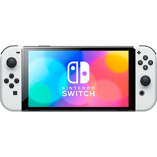 Портативная игровая консоль Nintendo Switch OLED with White Joy-Con