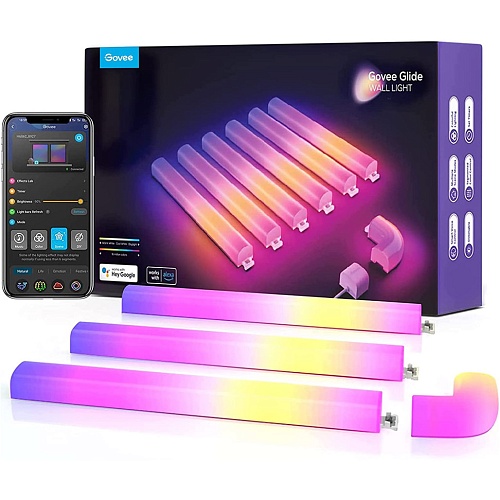 Светодиодные панели Govee Glide RGBIC LED Wall Lights 6+1 шт