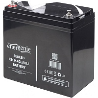 Аккумулятор EnerGenie AGM 12V (12V/55Ah/660Wh) (BAT-12V55AH) Аккумулятор EnerGenie AGM 12V (12V/55Ah/660Wh) (BAT-12V55AH)