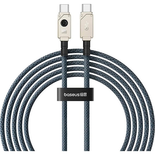 Кабель Baseus Unbreakable USB-C to USB-C 100W 2m Stellar White (P10355800221-01) Кабель Baseus Unbreakable USB-C to USB-C 100W 2m Stellar White (P10355800221-01)