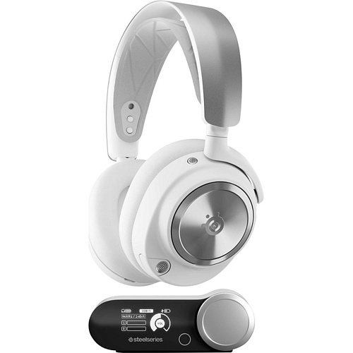 Игровые наушники SteelSeries Arctis Nova Pro Wireless White (61524)